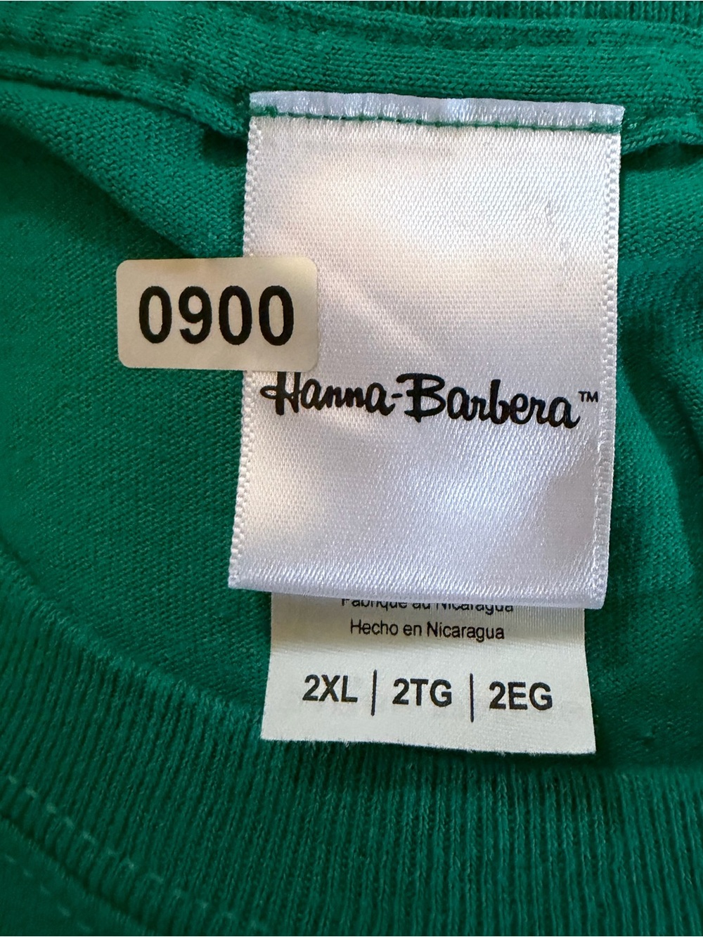 Hanna-Barbera Yogi Bear Green Graphic Tee Men’s 2XL - Picture 6 of 6